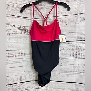 Vintage L.L. Bean swimsuit Womens Size 18 Regular shaping One piece Dead stock